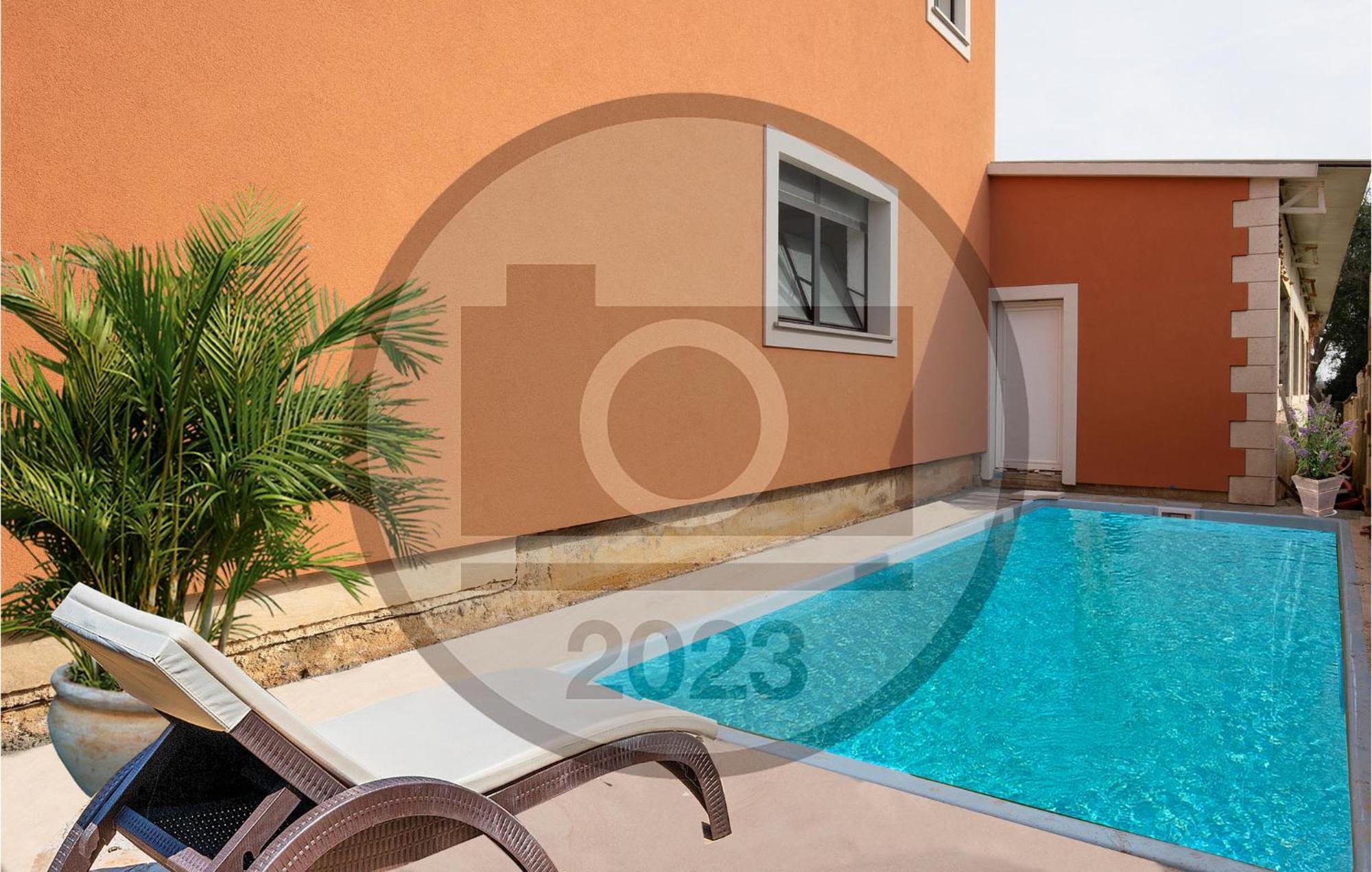Lovely Home In Sisan With Outdoor Swimming Pool Екстер'єр фото
